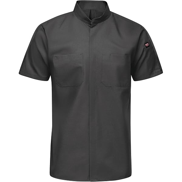 Amazon.com: Red Kap Men's Short Sleeve Two Tone Pro+ Work Shirt